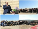ویژه برنامه گرامیداشت دهه فجر در مدرسه فجر روستای محمودآباد بخش گرمادوز