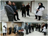بازدیده سرزده مهندس اسد پور فرماندار شهرستان خداآفرین از درمانگاه شهر خمارلو