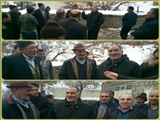 بازدید مهندس اسدپور از روستاهای تابعه بخش مرکزی