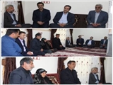 دیدار نوروزی مهندس امیری راد فرماندار شهرستان خداآفرین به همراه بخشدار گرمادوز و نماینده شورای اسلامی در استان از خانواده شهید والامقام #بلال_نیازی #روستای_ لاریجان
