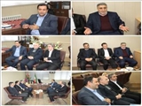 دیدار نوروزی مهندس امیری راد فرماندار شهرستان خداآفرین با حاج اله قلی زاده نماینده مردم شریف خداآفرین ، کلیبر و هوراند در مجلس شورای اسلامی در محل فرمانداری