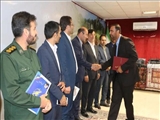 معارفه و تکریم سرپرست جدید و سابق منطقه آزاد ارس مرکز خداآفرین