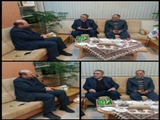 جلسه بررسی مشکلات عدم دریافت کانالهای صدا و سیما با مهندس لطیفی،