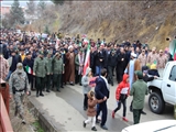 برگزاری راهپیمایی یوم الله ۲۲ بهمن شهرستان خداآفرین