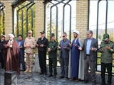 غبارروبی و عطر افشانی مزار شهدا